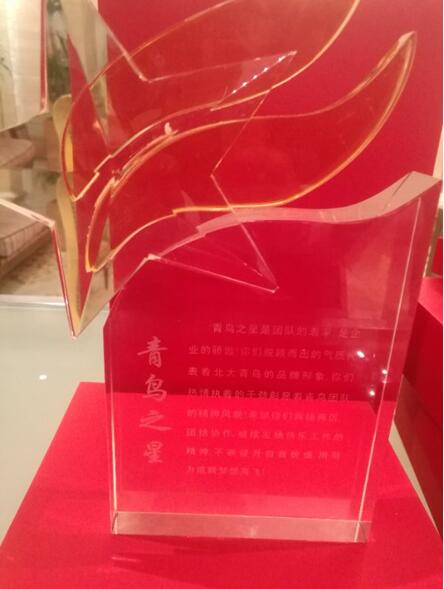 熱烈祝賀鄭州北大青鳥翔天信鴿校區(qū)喜獲總部2017年會五重大獎
